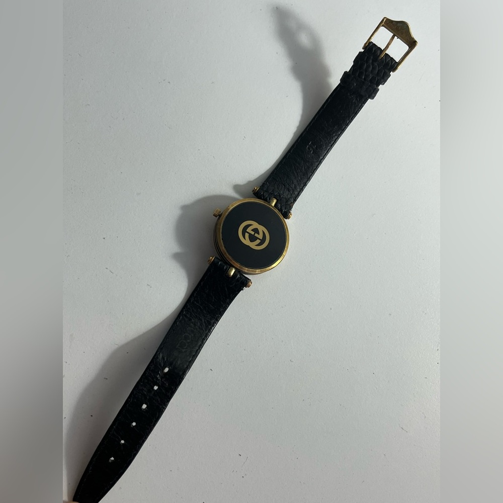 Gucci 2000M stacked Black and Gold Men's Watch - Picture 10 of 15